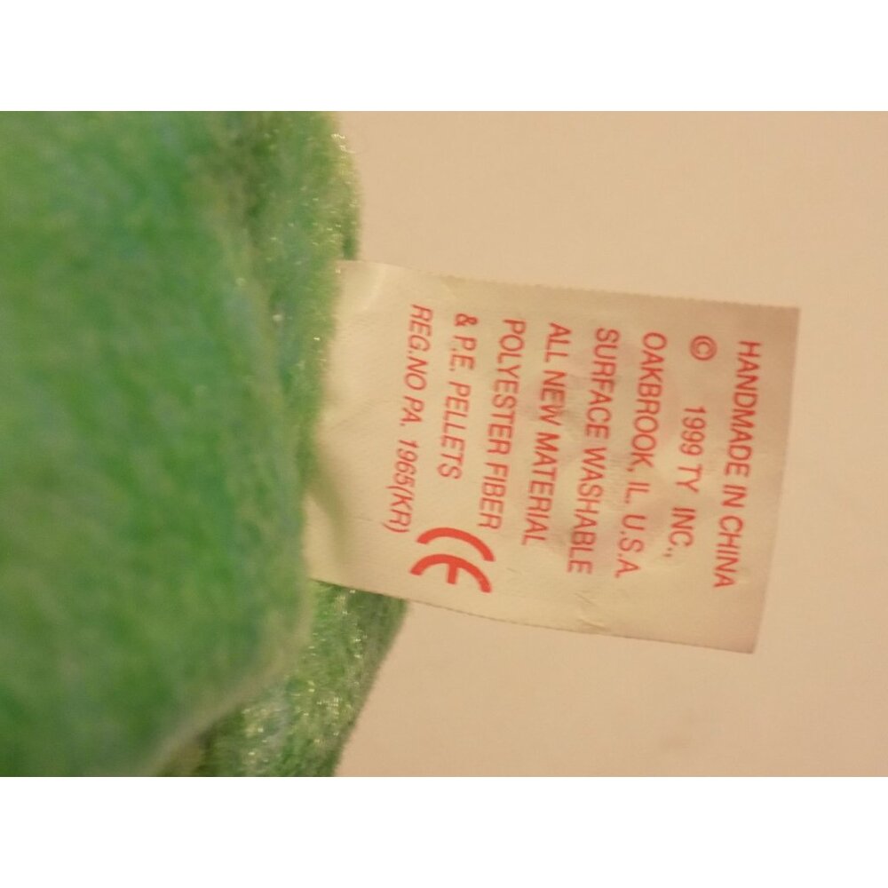 Ty Beanie Baby Kicks the Soccer Bear Push Toy - Picture 6 of 10